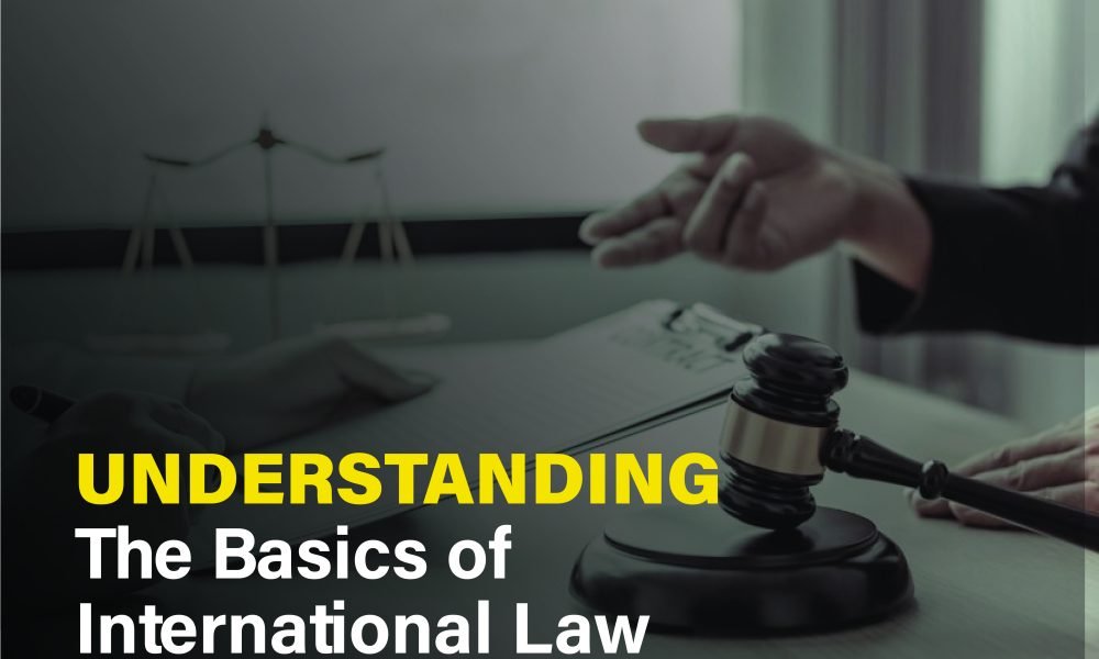 Illustrating the core concepts of international law, including its sources, state sovereignty and key legal areas shaping global relations.