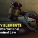 Overview of the core components of international criminal law, including jurisdiction, major crimes, and frameworks for global justice.